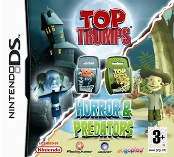 Top Trumps - Horror & Predators (Europe) (En,Fr,De,Es,It) box cover front